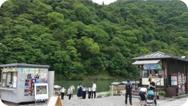 嵐山通船北乗り場
